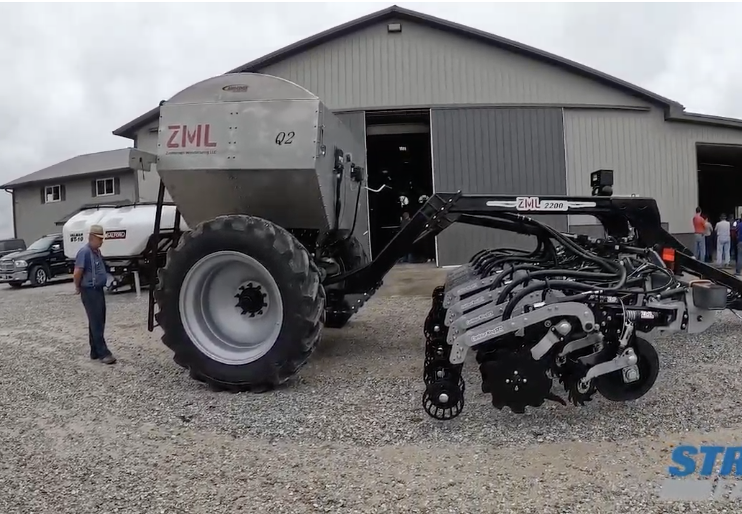 Video] 'It's Too Pretty to Use!' Farmer Sees His New Strip-Till Rig for  First Time