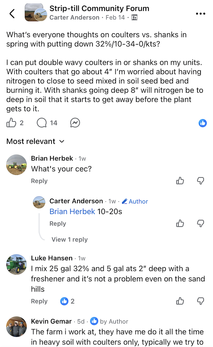 Strip-Tillers Discuss Shanks vs. Coulters