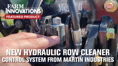 New Hydraulic Row Cleaner Control System from Martin Industries