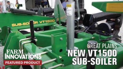 A Walkthrough of the New VT1500 Sub-Soiler from Great Plains